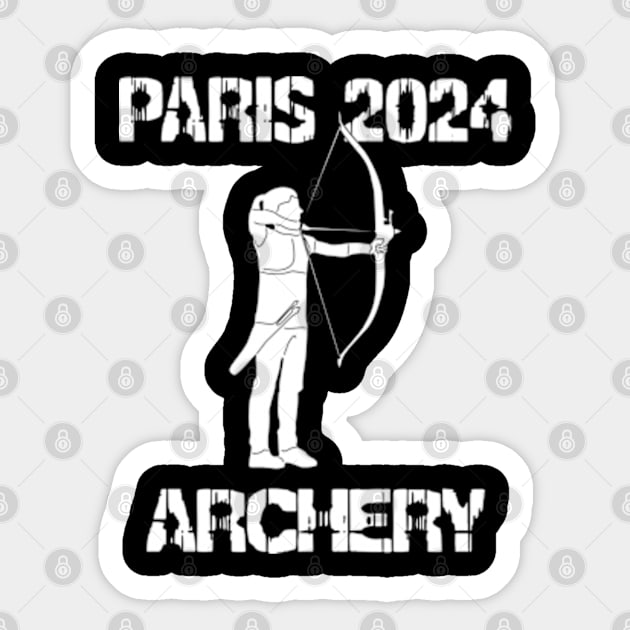 Paris 2024 Sticker by Womens Art Store